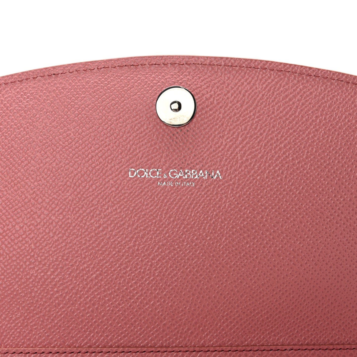 Dauphine Floral Print Wallet On Chain White Pink