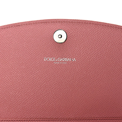 Dolce & Gabbana Dauphine Floral Print Wallet On Chain White Pink 6 of 14