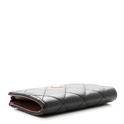 Chanel Caviar Quilted Key Holder Case Black 4 of 7