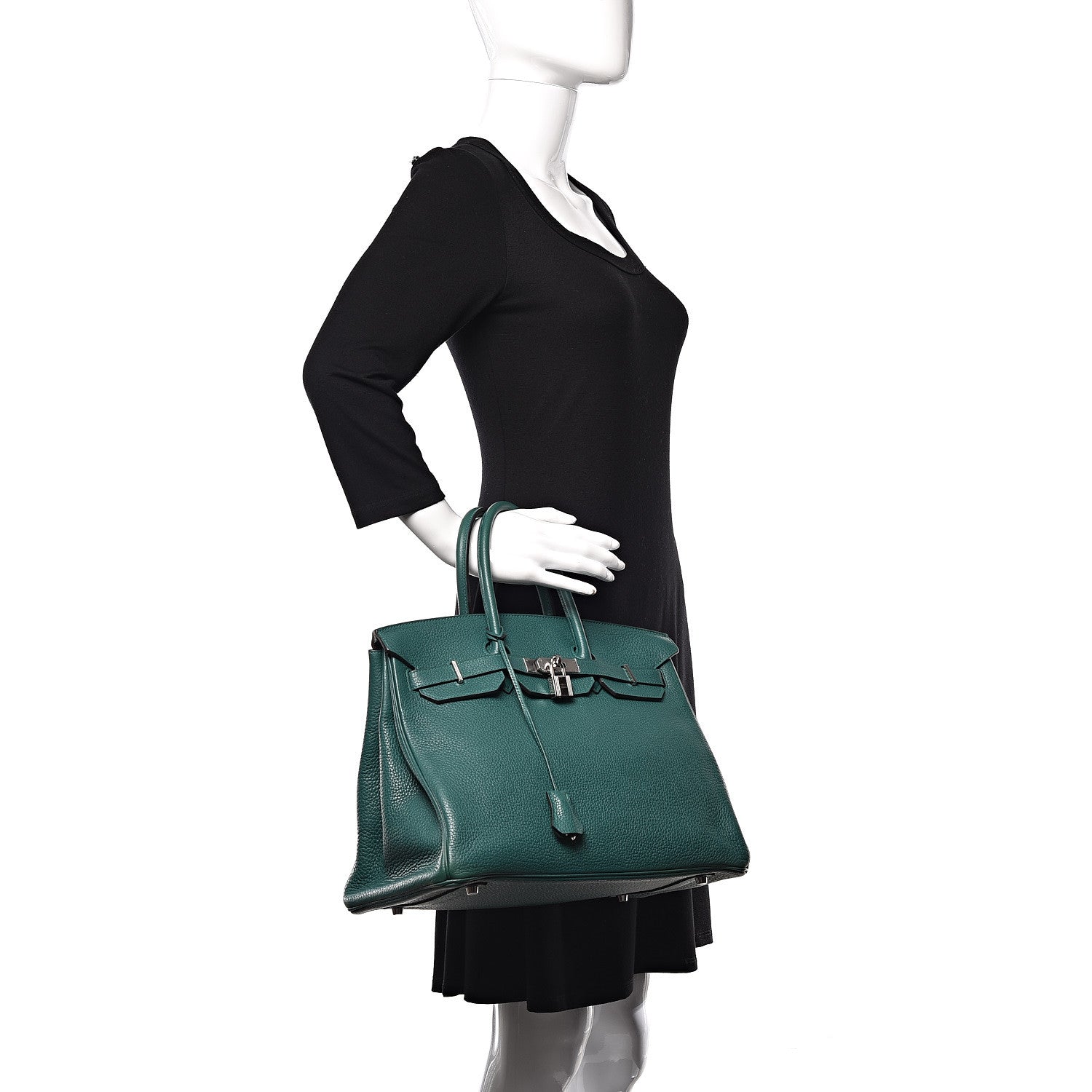 Hermes Togo Birkin 35 Malachite 2 of 39