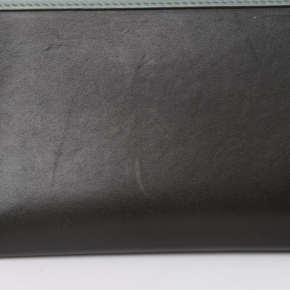 Celine Smooth Calfskin Pocket Tri-Fold Multifunction Envelope Flap Wallet Jade 12 of 15