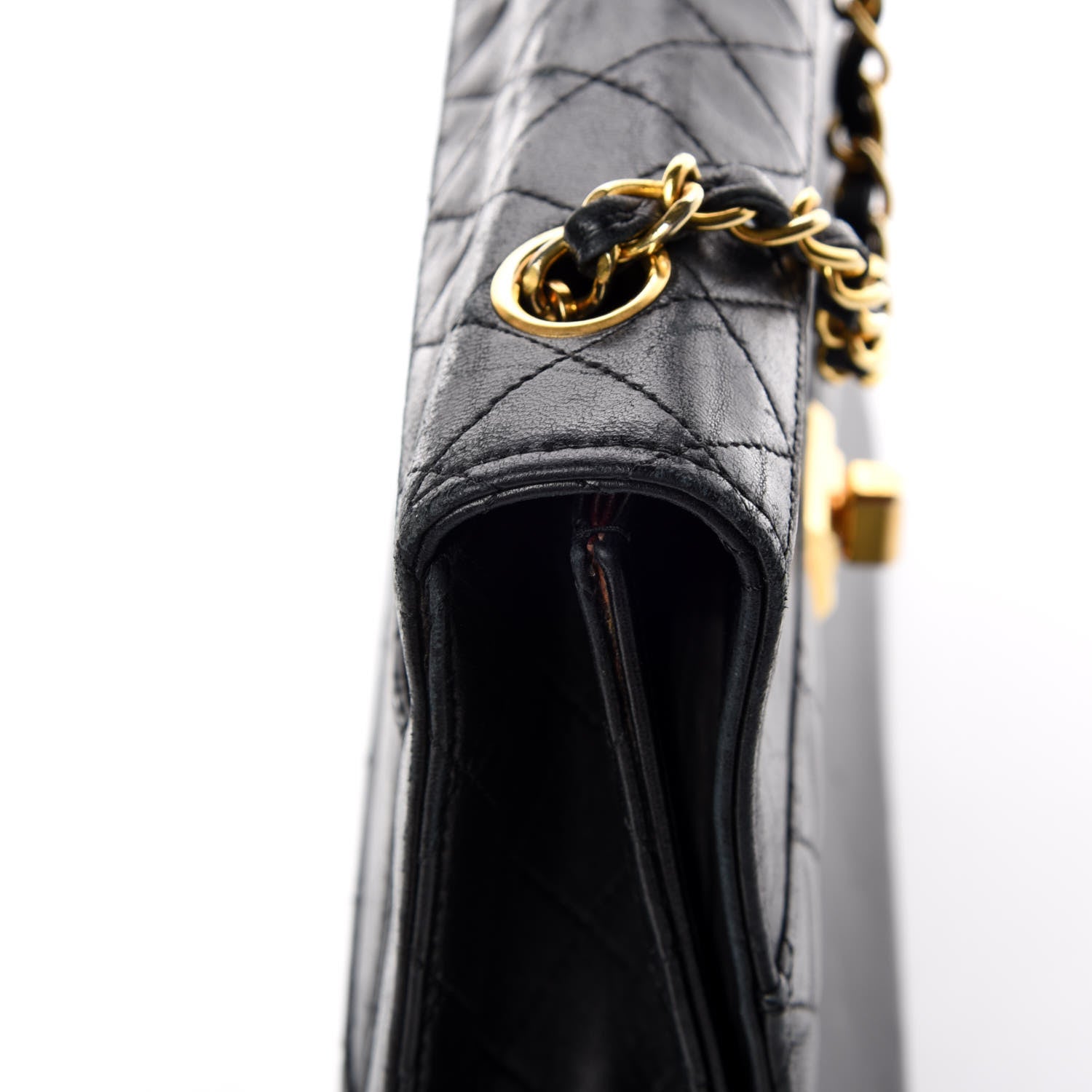 Chanel Lambskin Quilted Small Kelly Flap Black 14 of 16