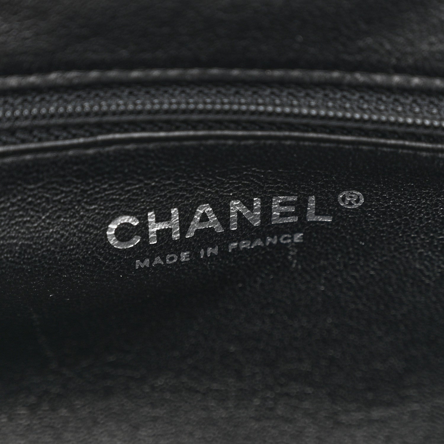 Chanel Caviar Quilted Timeless Clutch Black 6 of 10
