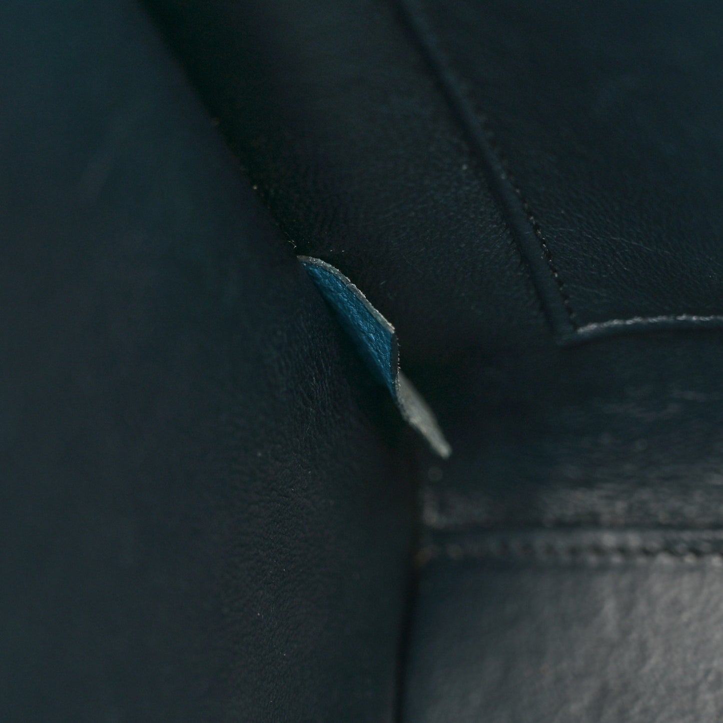 Goatskin Nano Luggage Sea