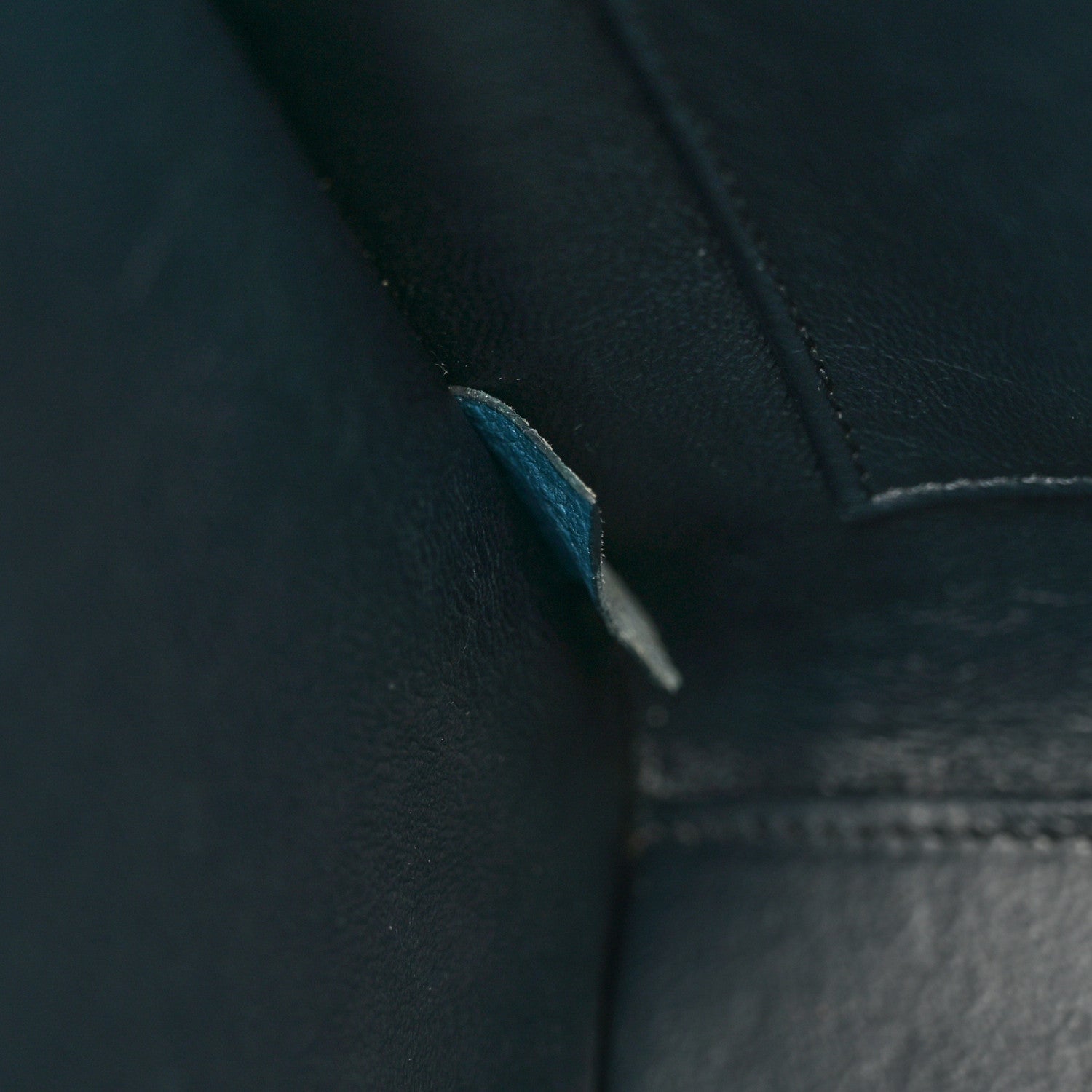 Celine Goatskin Nano Luggage Sea 7 of 11