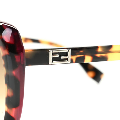 Fendi Oversized Sunglasses FF 0107/F/S Havana 5 of 8