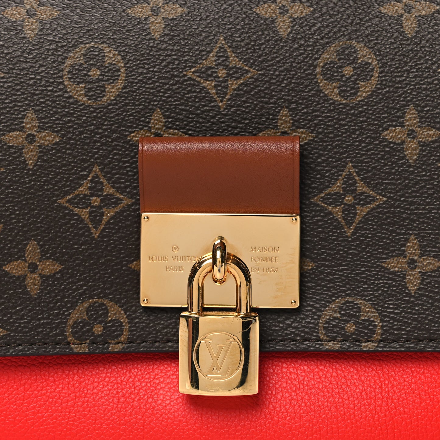 LOUIS VUITTON Monogram Vaugirard Coquelicot