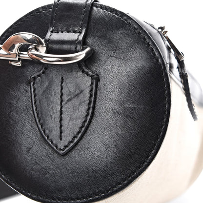 Burberry Calfskin Linen The Barrel Bag Black 11 of 15