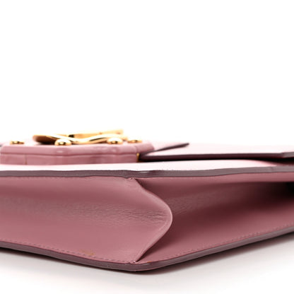 Dolce & Gabbana Calfskin Lucia Satchel Pink 8 of 8