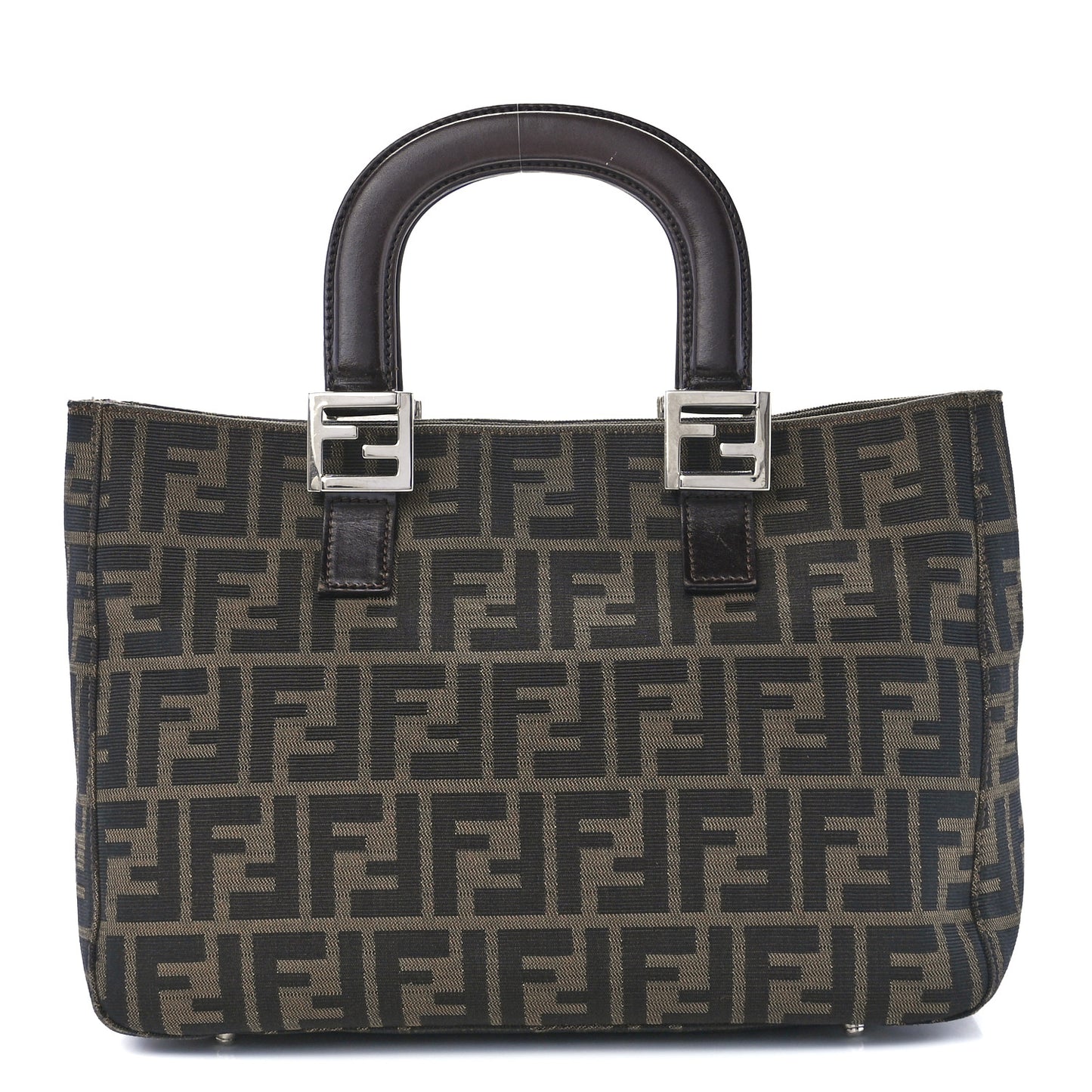 Zucca Top Handle Tote Tobacco