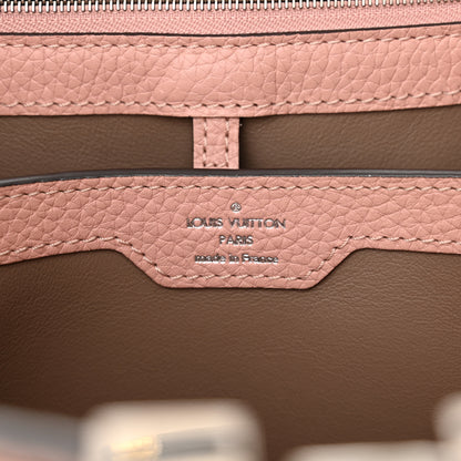 Louis Vuitton Taurillon Capucines PM Magnolia 6 of 10