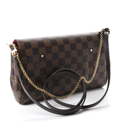 Louis Vuitton Damier Ebene Favorite MM 3 of 11