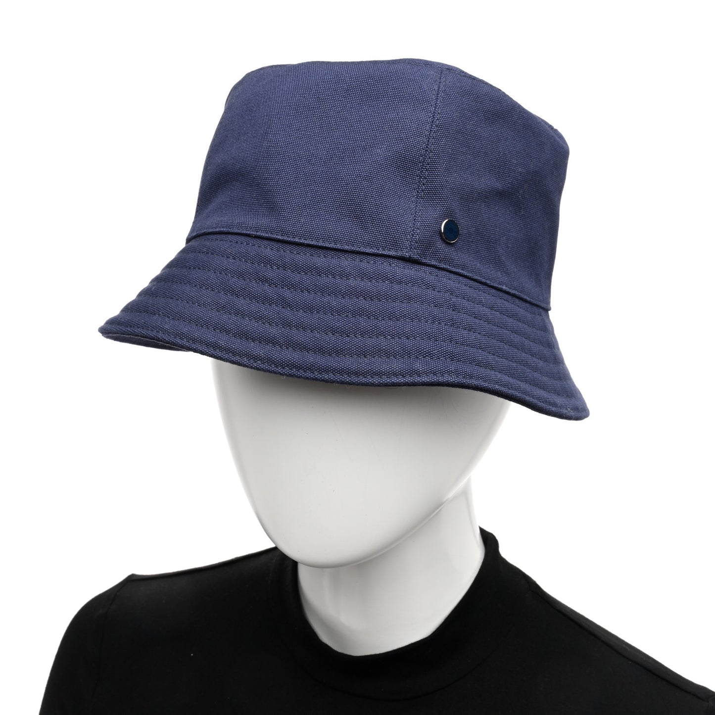 Cotton Canvas Eden Bucket Hat 57 Marine