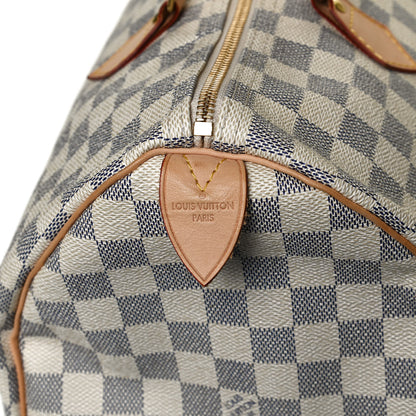 Louis Vuitton Damier Azur Speedy 35 6 of 16