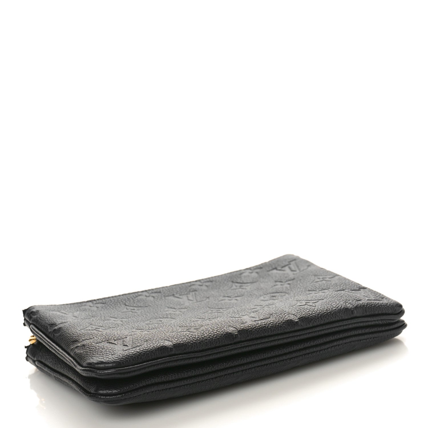 Louis Vuitton Empreinte Double Zip Pochette Black 4 of 10