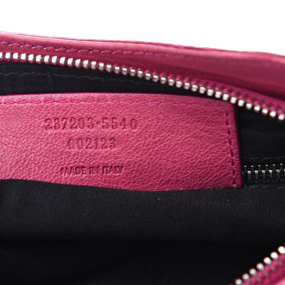 Balenciaga Agneau Giant 12 Silver Hardware Hip Cyclamen 6 of 11