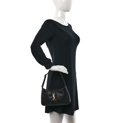Saint Laurent Padded Lambskin Le 5 A 7 Hobo Black 2 of 9