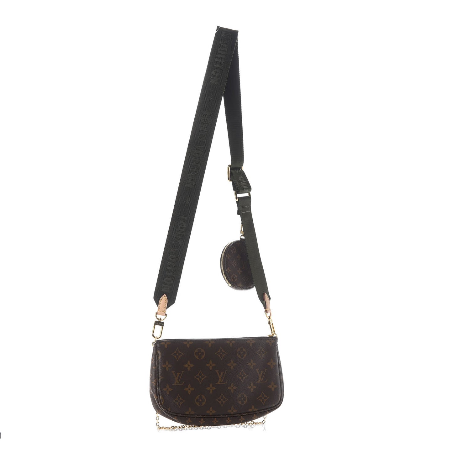 Monogram Multi Pochette Accessories Kaki