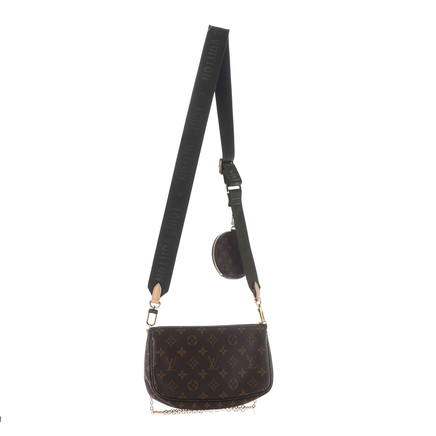 Louis Vuitton Monogram Multi Pochette Accessories Kaki 3 of 9