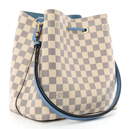 Louis Vuitton Damier Azur Neonoe MM Bleuet 3 of 9