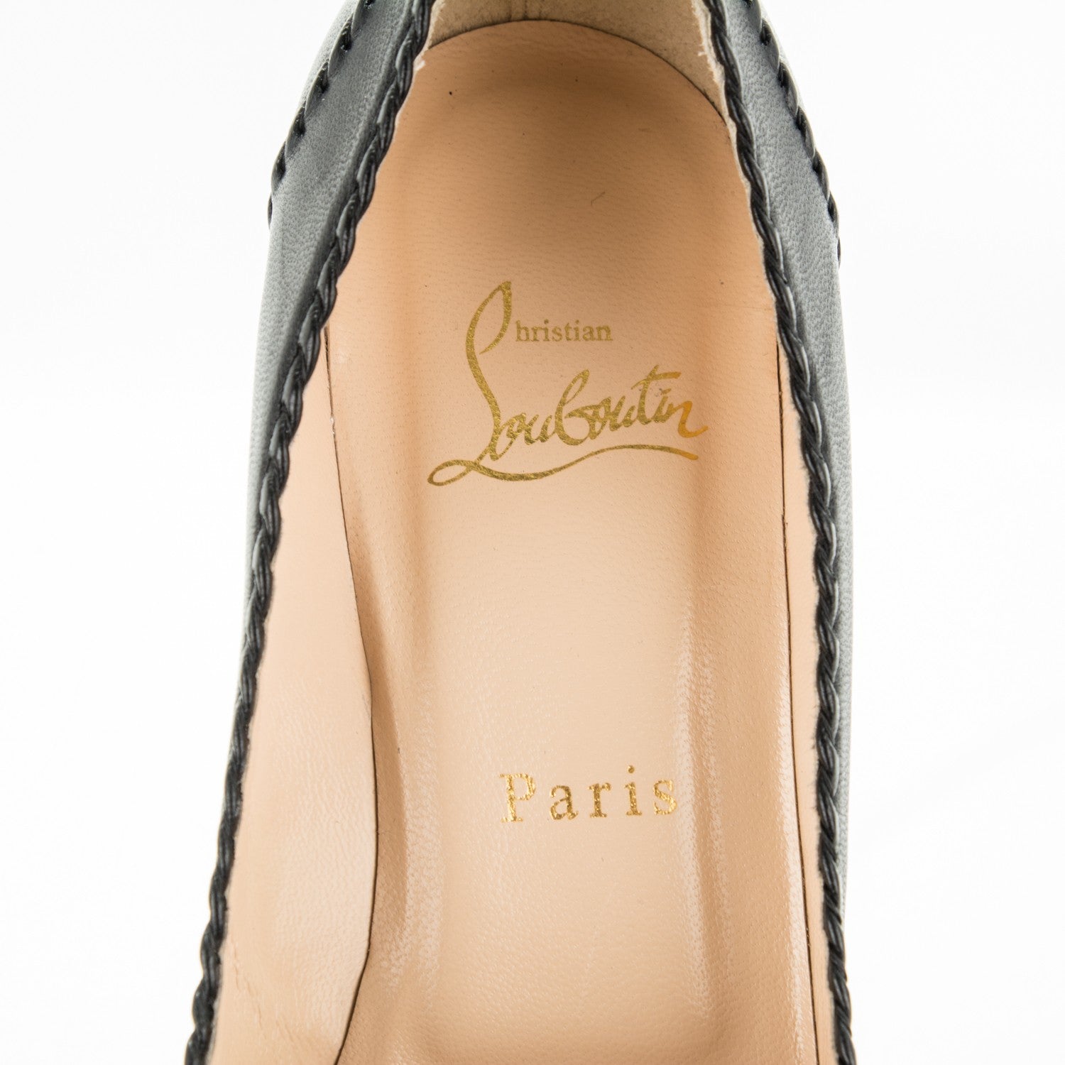 Christian Louboutin Shiny Nappa Marpelissimo 85 Pumps 39 Black 7 of 7