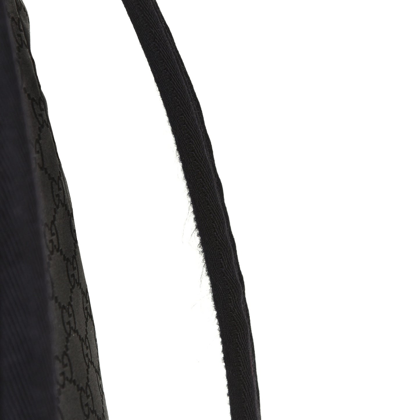 Nylon Monogram Slim Backpack Black