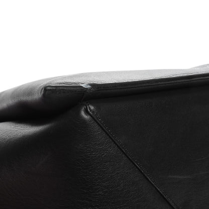 Celine Supple Natural Calfskin Vertical Tri-Fold Bag Black 10 of 13