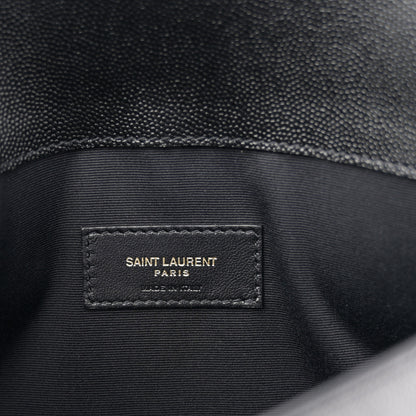 Saint Laurent Grain De Poudre Uptown Pouch Black 6 of 8