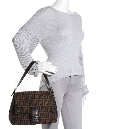 Fendi Zucca Mama Baguette Tobacco 2 of 10