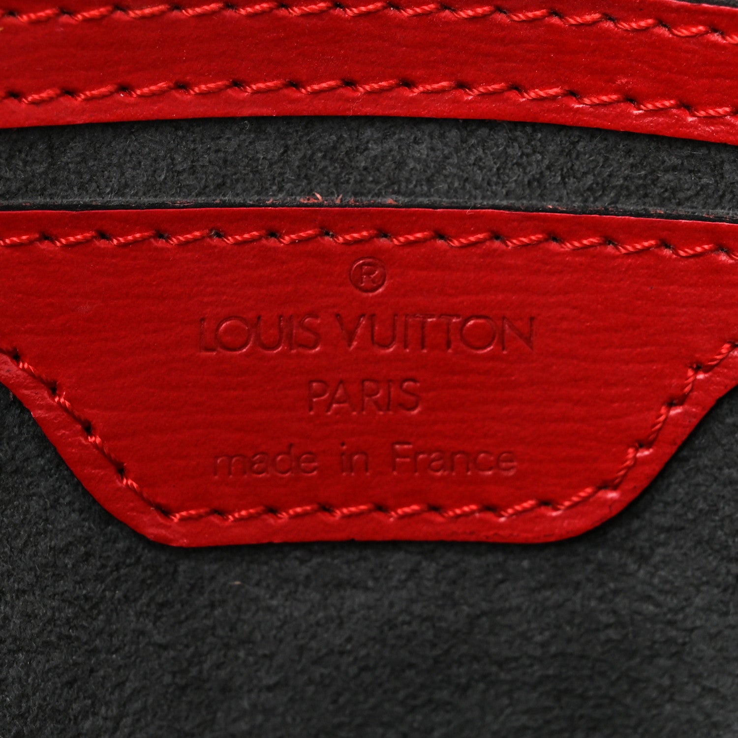 Louis Vuitton Epi Saint Jacques PM Castillan Red 6 of 12