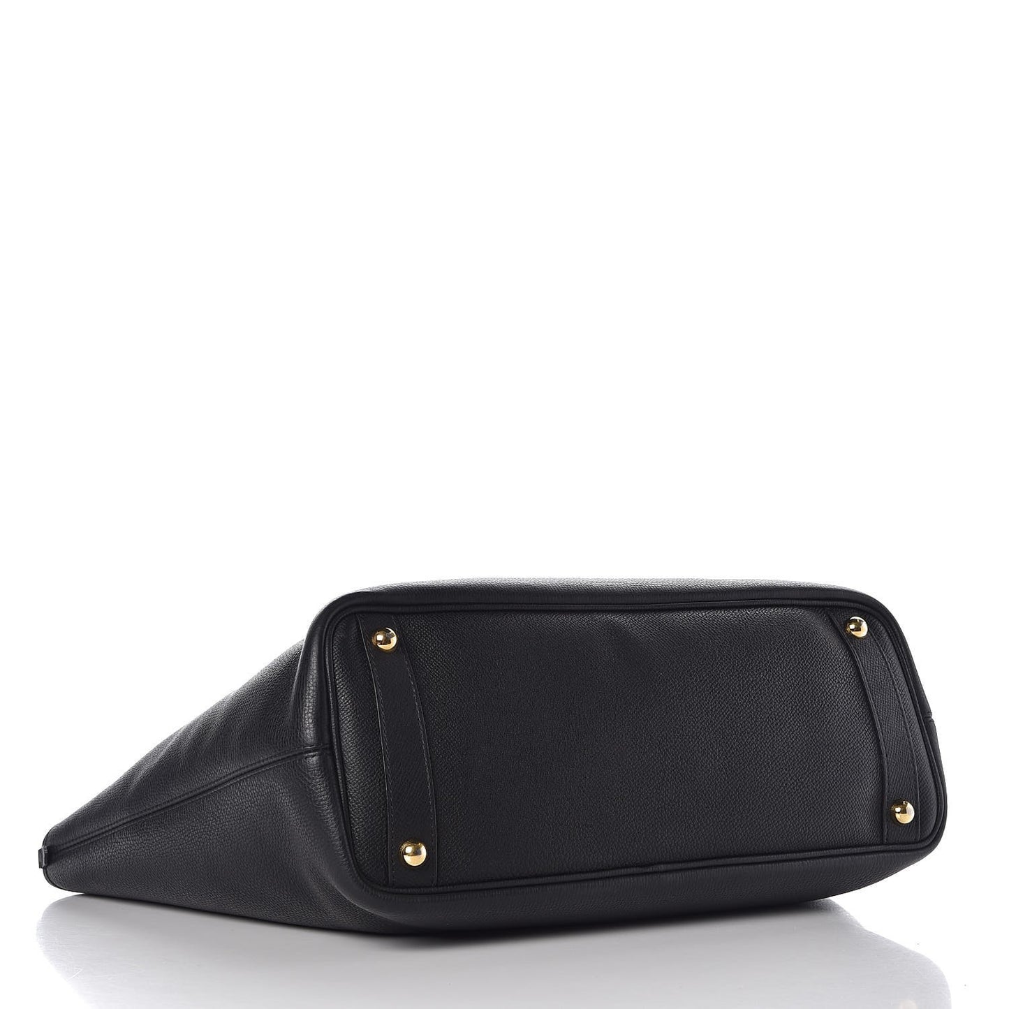Grainy Calfskin Medium Honeybrook Tote Black