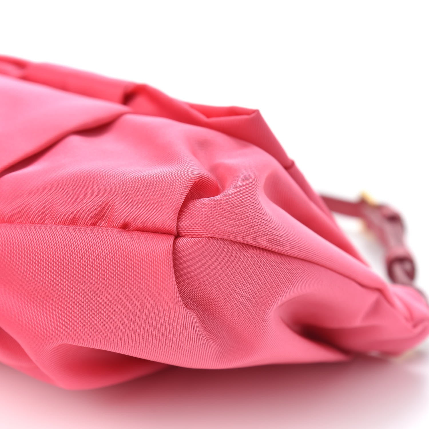 Prada Tessuto Nylon Bow Wristlet Begonia 9 of 9