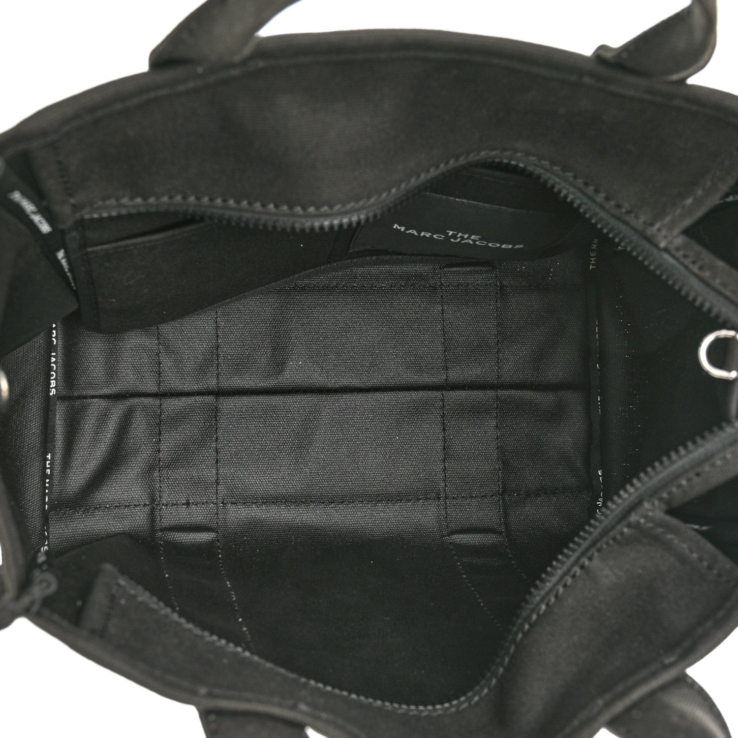 Marc Jacobs Cotton Canvas Medium The Tote Black 5 of 10