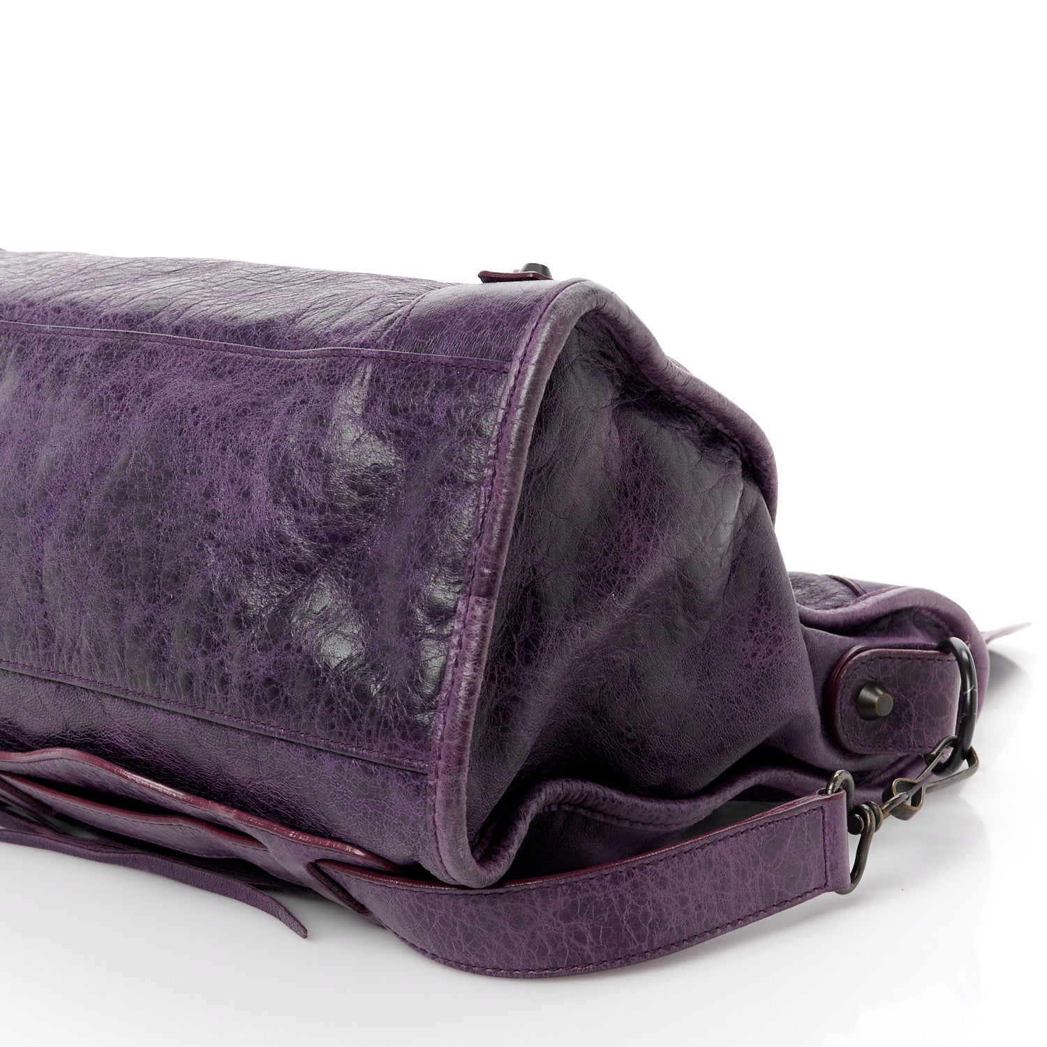 Balenciaga Agneau Classic Hardware City Raisin 12 of 17