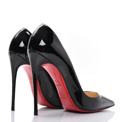Christian Louboutin Patent So Kate 120 Pumps 37.5 Black 4 of 11