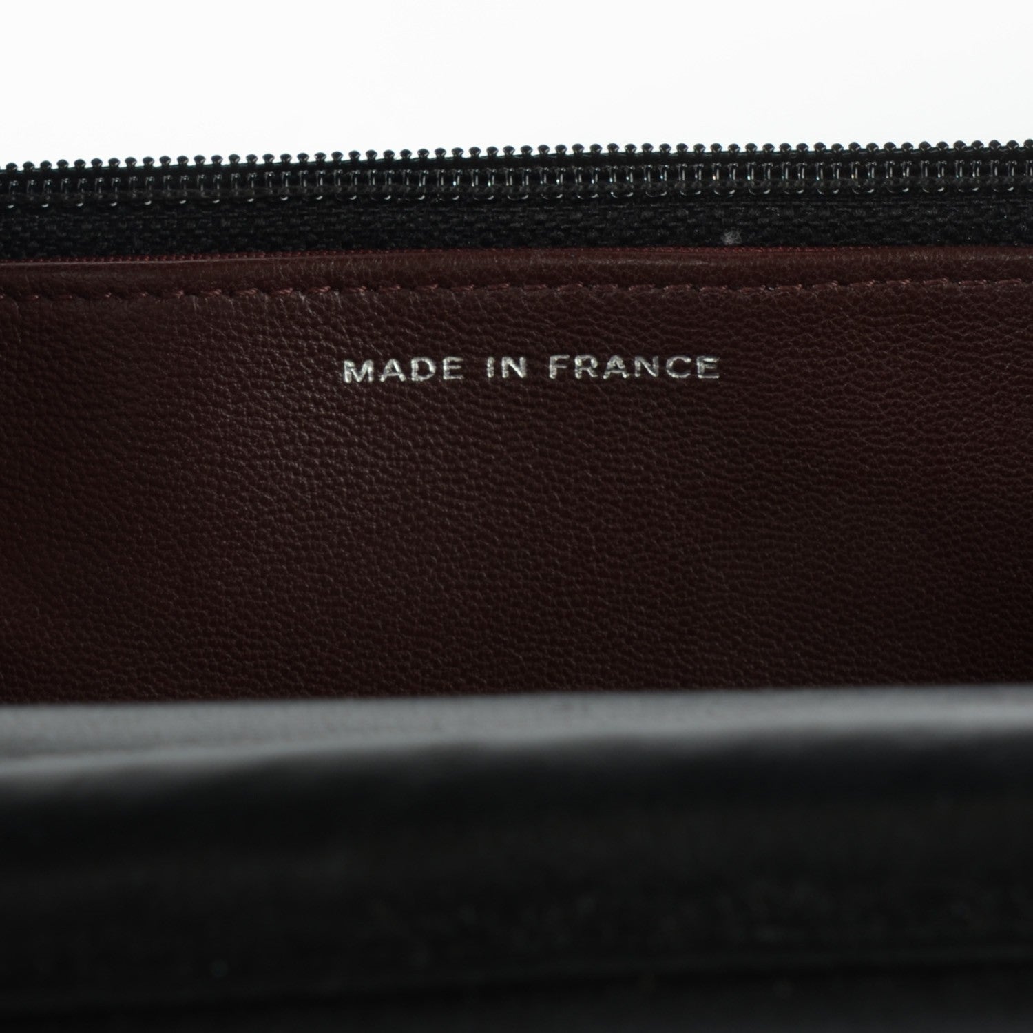Chanel Lambskin Quilted Wallet On Chain WOC Black 7 of 8