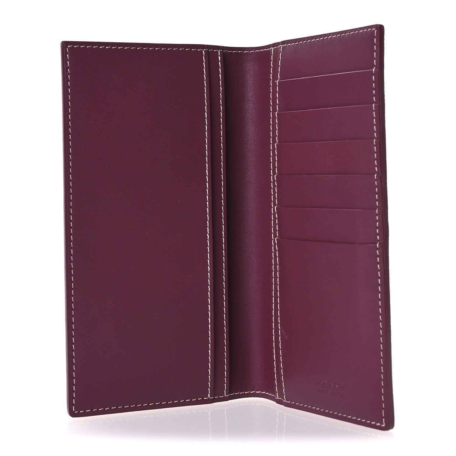 Goyard Goyardine Saint Roch Wallet Burgundy 5 of 7