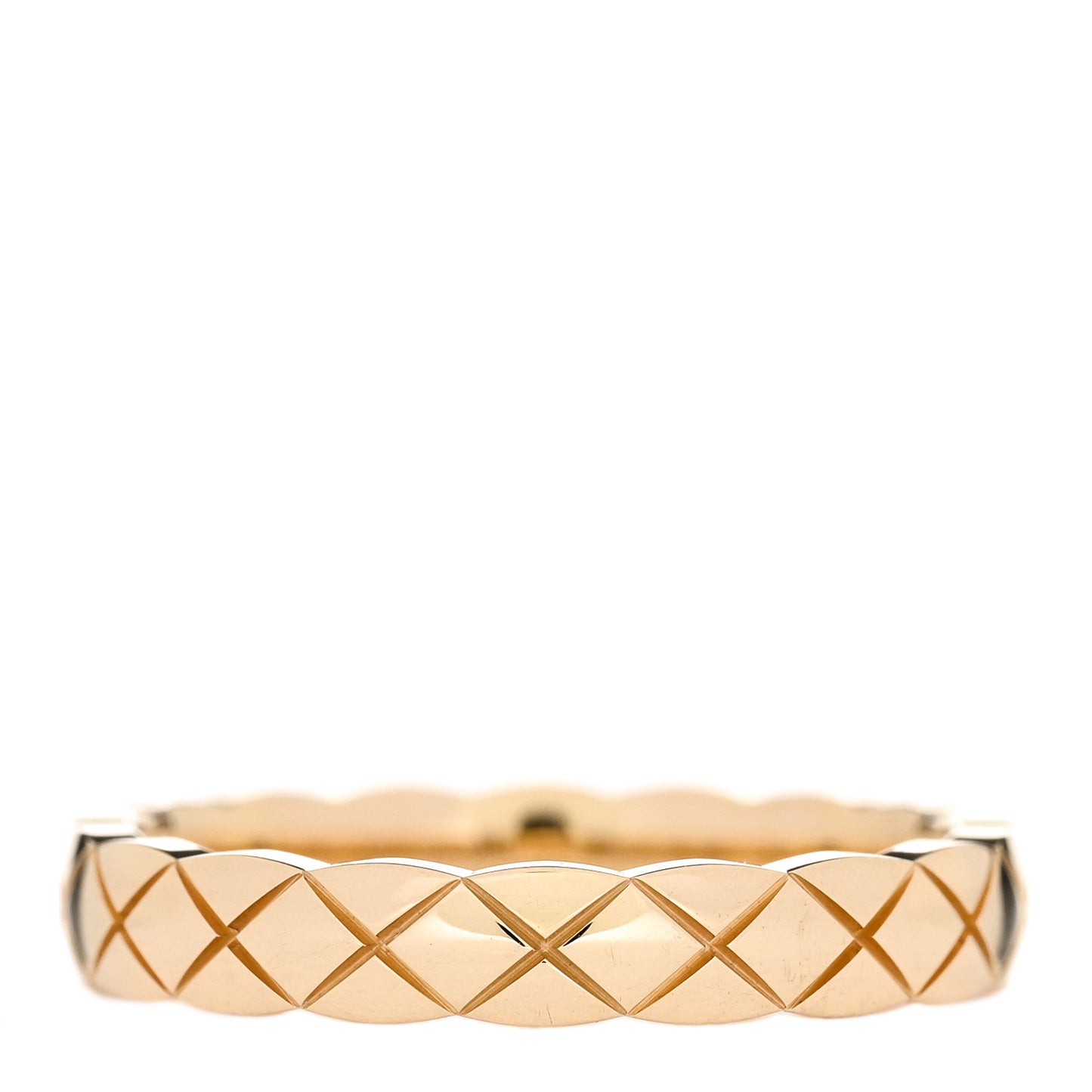 18K Yellow Gold Mini Coco Crush Ring 51 5.75
