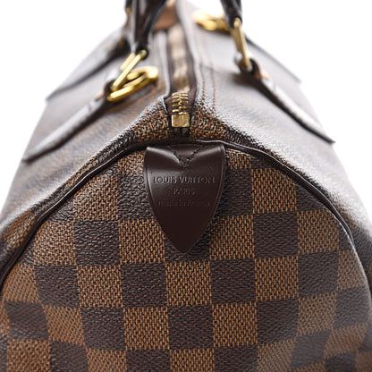 Louis Vuitton Damier Ebene Speedy 30 6 of 14