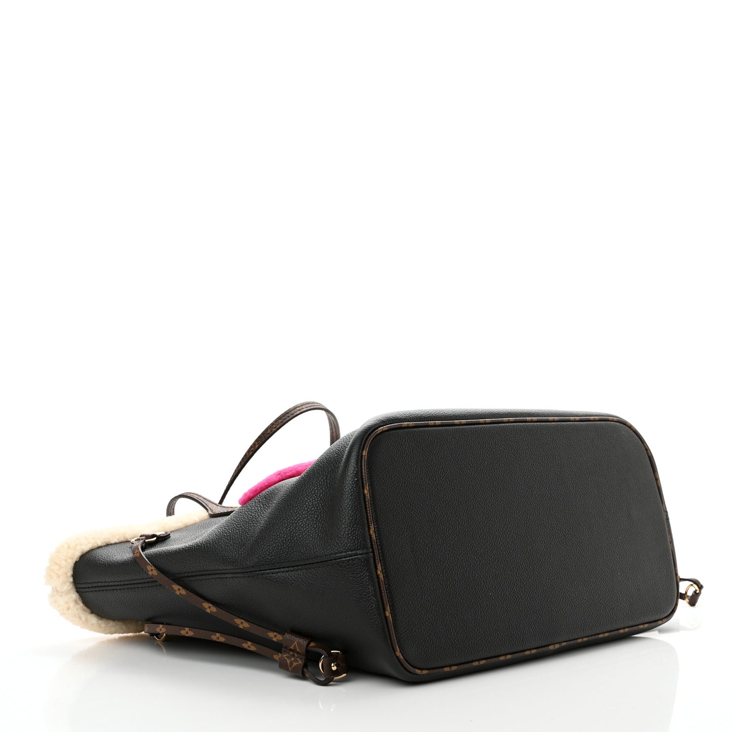 Calfskin Monogram Teddy Neverfull MM Black