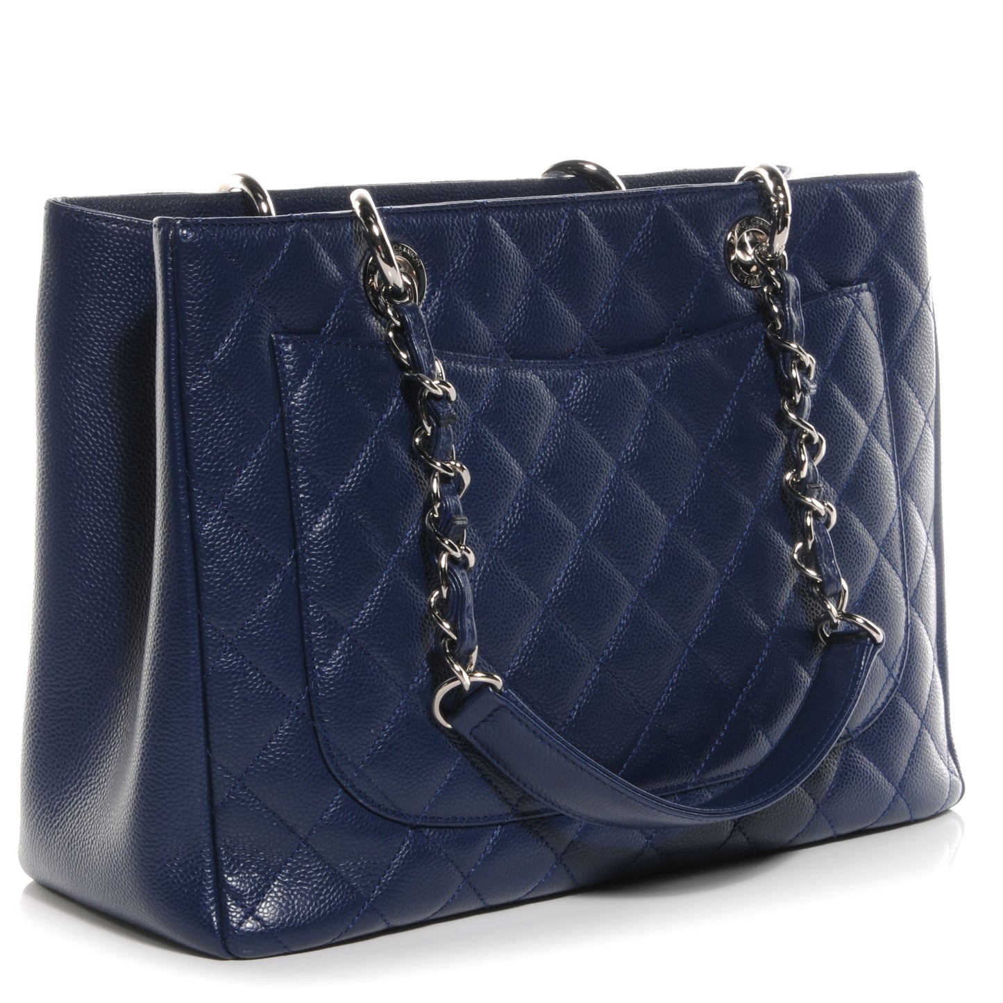 Caviar Grand Shopping Tote GST Navy