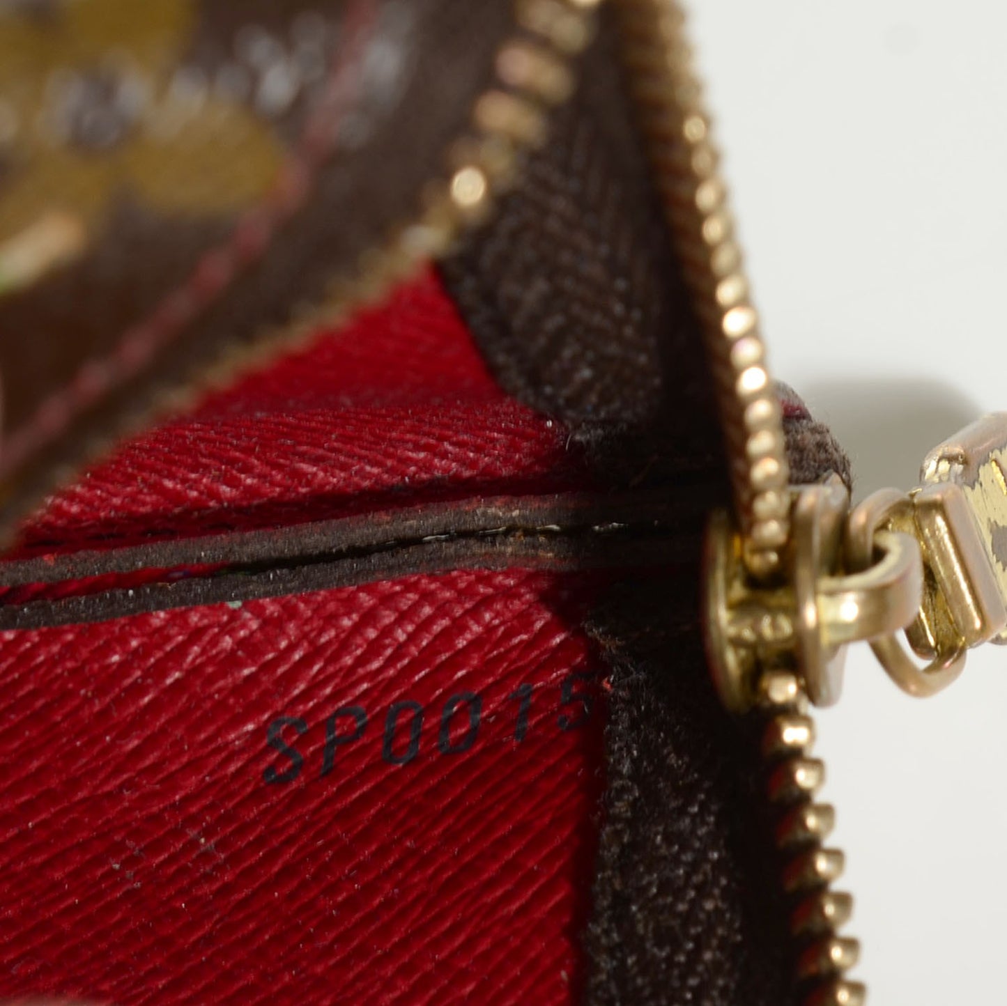 Monogram Cerises Key Pouch