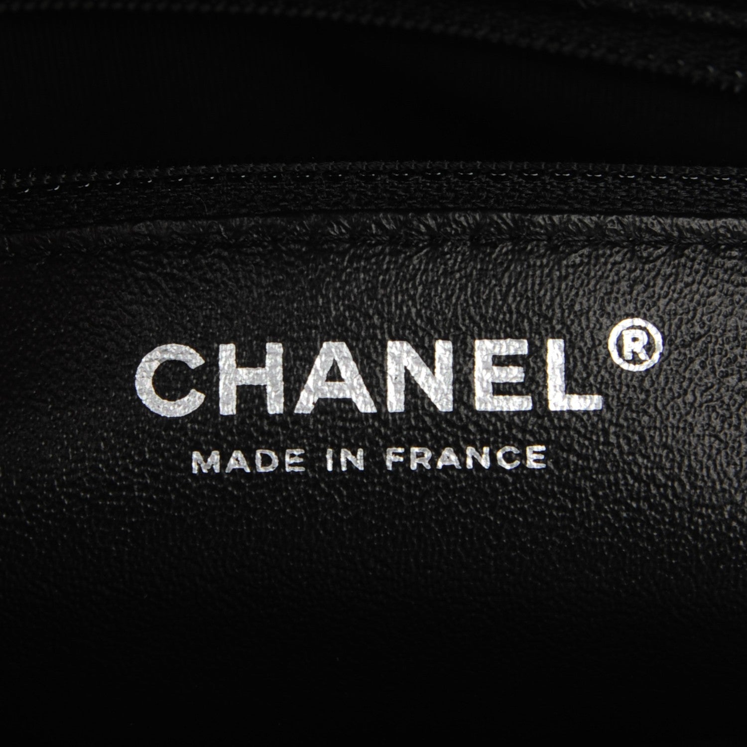 Chanel Lambskin Chevron Quilted Timeless Clutch So Black 6 of 7