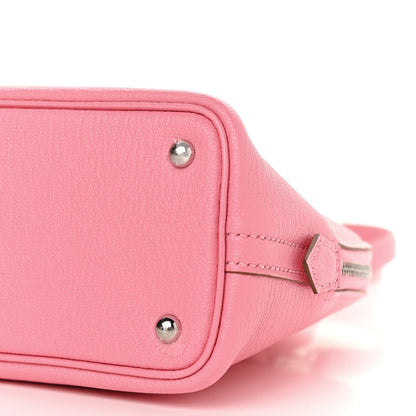 Hermes Chevre Mysore Mini 1923 Bolide Rose Confetti 9 of 10