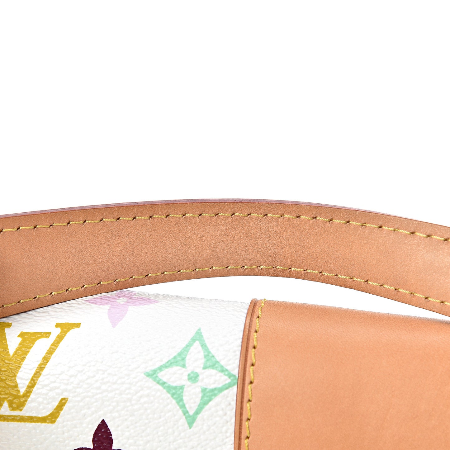 Monogram Multicolor Patti White