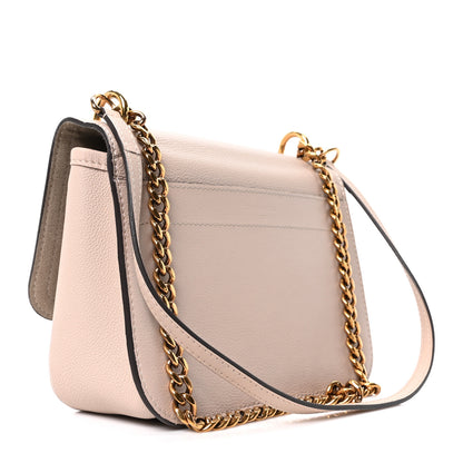 Louis Vuitton Grained Calfskin Lockme Chain Bag Greige 3 of 9