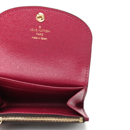 Louis Vuitton Monogram Rosalie Coin Purse Fuchsia 5 of 7
