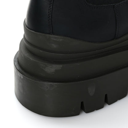 Bottega Veneta Calfskin The Tire Chelsea Boots 38 Black Camping 8 of 10