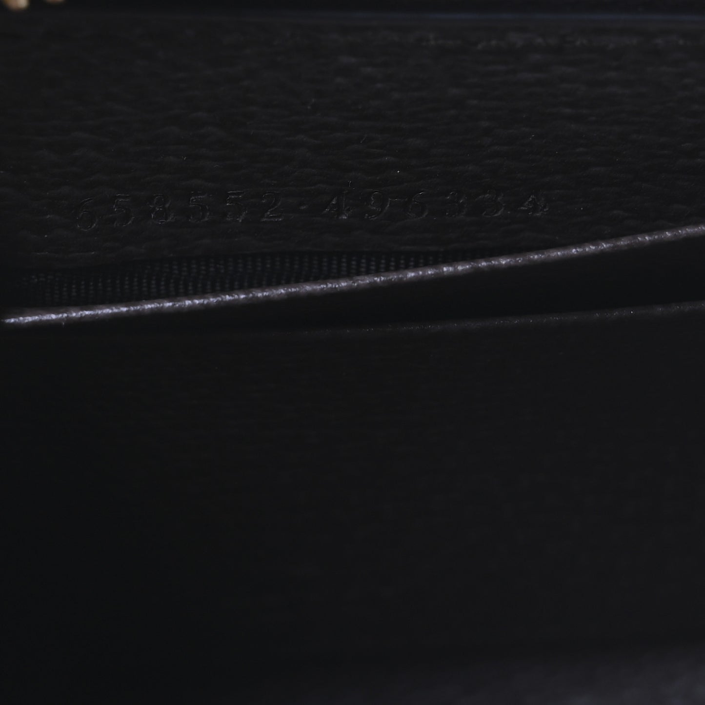 GG Supreme Monogram Textured Dollar Calfskin Web Ophidia Zip Around Card Case Wallet Beige Ebony New Acero