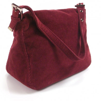 Fendi Corduroy Flap Bag 3 of 13